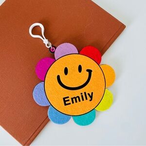 Customized name backpack Charm‎ For Kids “Emily”